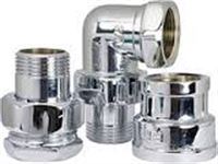 Chrome plated fittings
