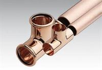 Copper pipes and fittings
