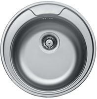 Stell sink D 490