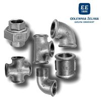 Galvanized cast iron fittings