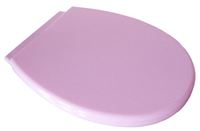 WC seat cover 'Brzozka' pink, polypropylene