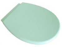 WC seat cover 'Brzozka' green, polypropylene