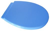WC seat cover 'Brzozka' blue, polypropylene
