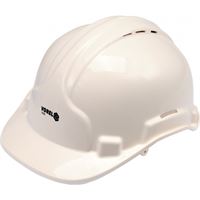 Safety helmet, white