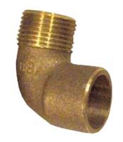 Copper elbow 1'Mx28