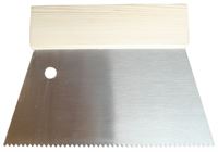 Notched trowel A1, 180mm.