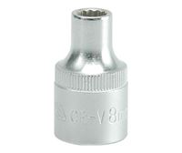 Bihexagonal socket 11 mm, 1/2', CrV