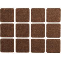 Self-adhezive pad for furniture 28X28 mm, felt