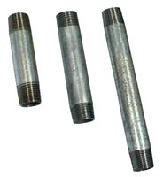 Short thread 1' - 100, steel zinc