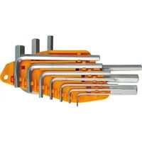 Hex key set 10 pcs., 1.5-10 mm