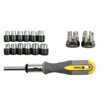 Ratchet screwdriver bit set 29 pcs.