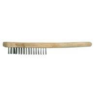 Steel wire brush, 4 rows