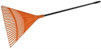 Leaf rakes, 24t, 610 mm, with metal handle