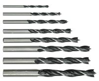 Wood drill bit set 8 pcs., D3-10 mm