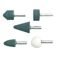 Mounted stone set 5 pcs. D6 mm