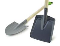 Garden shovels