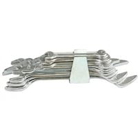 Double open end spanner set 6 pcs.