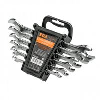 Double open end spanner set 6 pcs.