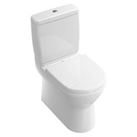 WC O.Novo pan+cistern+SC seat an cover,hor.