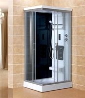 Massage shower cabin VENTO 80x100x215cm, right side