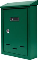 Mailbox 285x200x60 mm green