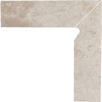 Clinker tile Viano Beige cokol right 8,1x30