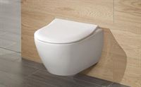 Wall WC Subway 2.0 Rimless, 370x560 mm, with Slimseat,SQ/QR