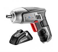 (SELL OUT) Battery screwdriver GRAPHITE, Li-Ion 3.6V, 1.3A