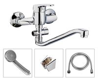 Bath mixer BORA Standart with accessories