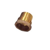 Copper nipple 1'F X 22