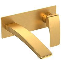 Sink mixer , gold