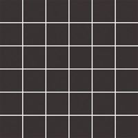 Porcelain tiles mosaic Modernizm Nero K.4,8*4,8 29,8*29,8 #S