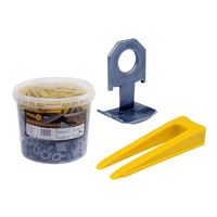 Set "TILE LEVELING SYSTEM" 300+100 pcs