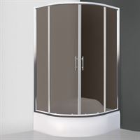 Shower corner Madison Neo 800x800 brilliante/rauch