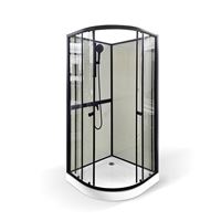 Shower cabin GOTLAND KRISTA 90*90*195 cm, low tray, without roof-top, SW909