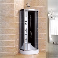 Massage shower cabin Vento Monza 90x90x230cm