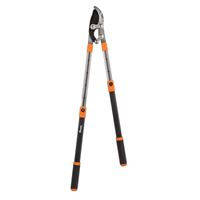 Aluminum telescope pruner shears for branches with V-SERIES gear, anvil blade