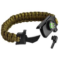 Survival bracelet 5 in 1