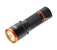 Flashlight battery-powered 3xAA 200 lm COB LED