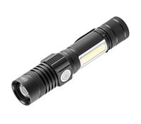 Kabatas lukturis 10W, 800 lm, 150m, LED Cree T6 + COB, IP20, 2000mAh 3.7 Li-ion