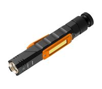 Flashlight rechargeable USB 300 lm 2 in 1 CREE XPE + COB LED