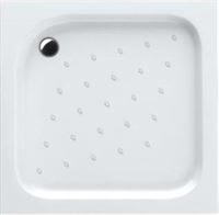 Acrylic and stainless shower trays