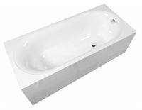 Stone bath Izabella with legs, panel, siphon