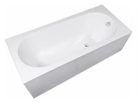 Stone bath Liana with legs, panel, siphon