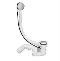 VIEGA bath siphon with rope, chrome