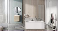 Acrylic bath FORMA 170X75X64, with frame, panel, siphon