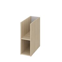 Hanging cabinet MODUO 20  without countertop oak