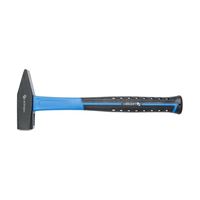 Machinist's hammer 1000g, fibreglass handle, bimaterial