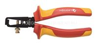 Insulated wire stripper pliers 160 mm, VDE, 1000 V