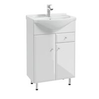 Washbasin cabinet Armando D55+Roberto 55